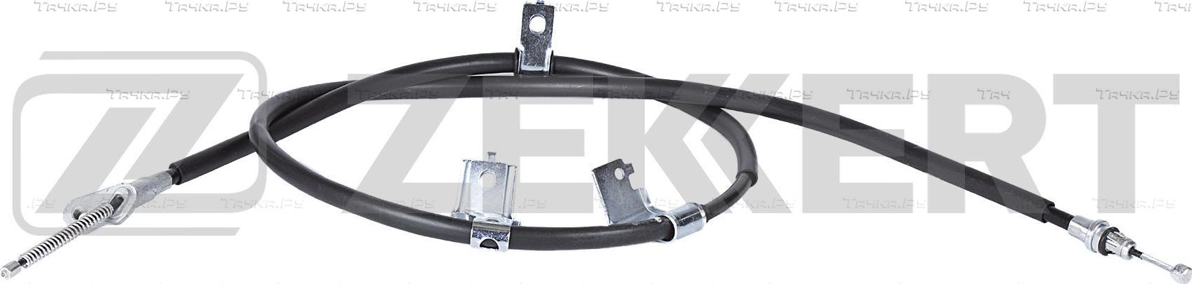 Трос ручника (тросик ручного тормоза) Zekkert. Артикул BZ-1011