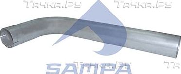 Глушитель Sampa передний для MAN TGA 2000-2026. Артикул 021.162