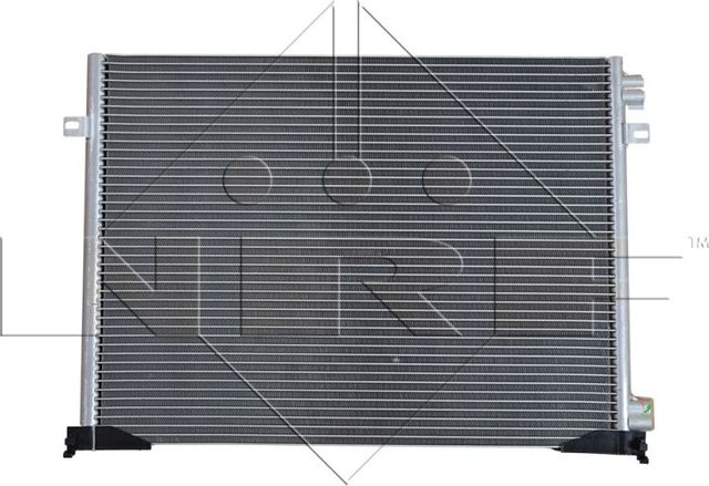 Радиатор кондиционера (конденсатор) NRF (алюминий) для Renault Trafic II 2006-2014. Артикул 35914