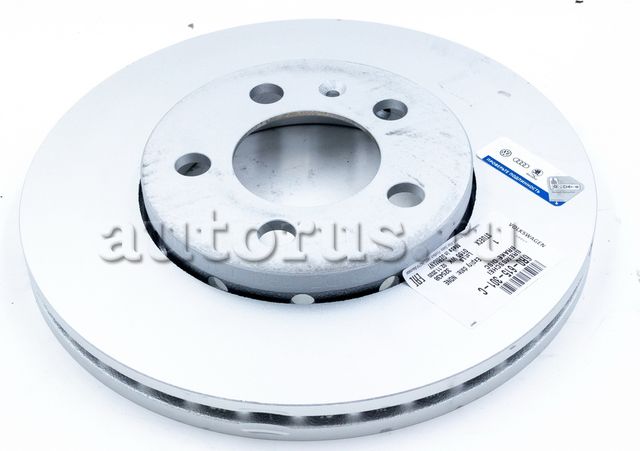 Тормозной диск VAG передний для Audi A3 I (8L) 1996-2003. Артикул 6R0615301C