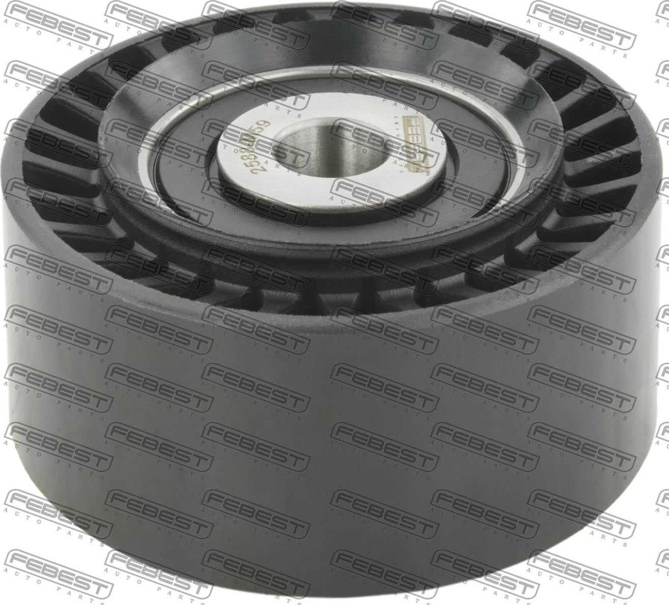 Направляющий (ведущий) ролик приводного поликлинового ремня Febest. Артикул 2588-M59