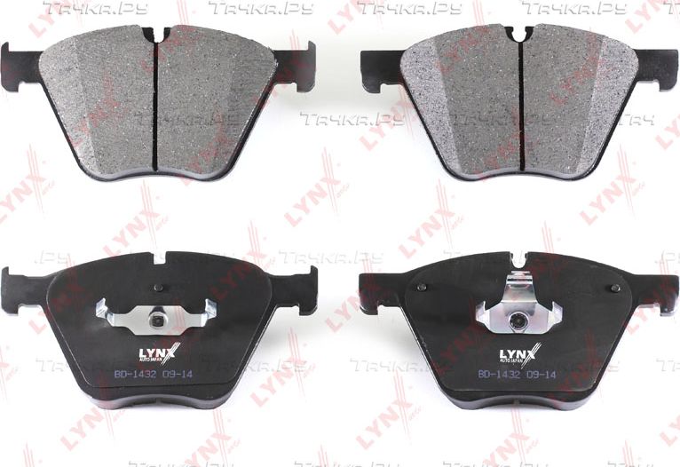Тормозные колодки LYNXauto передние для BMW X5 III (F15) 2013-2018. Артикул BD-1432