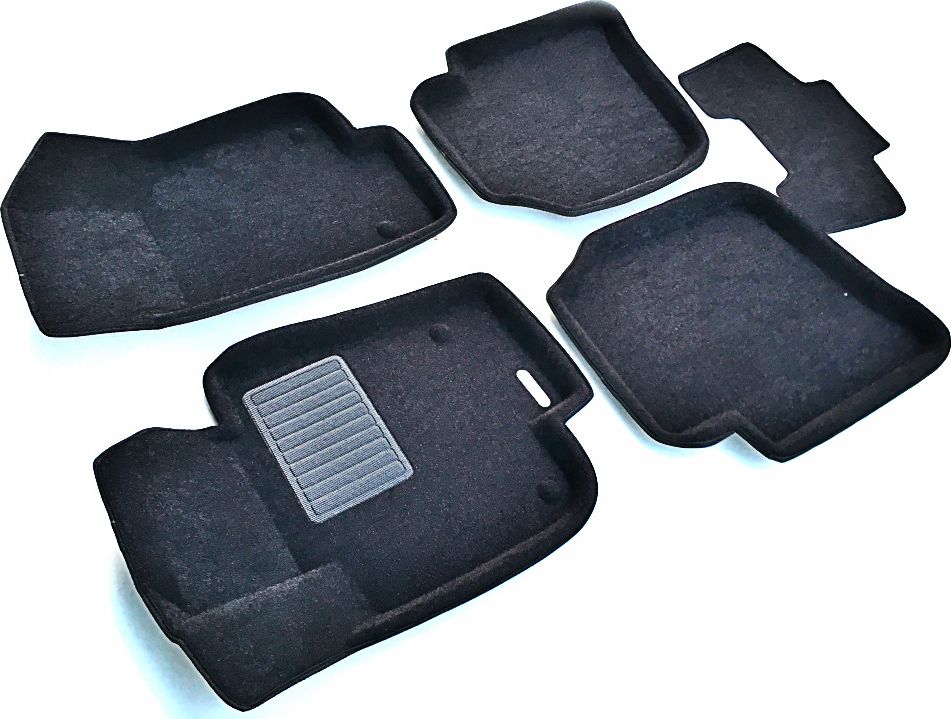 Коврики текстильные Euromat 3D Business для салона Skoda Superb II 2009-2014. Артикул EMC3D-004509