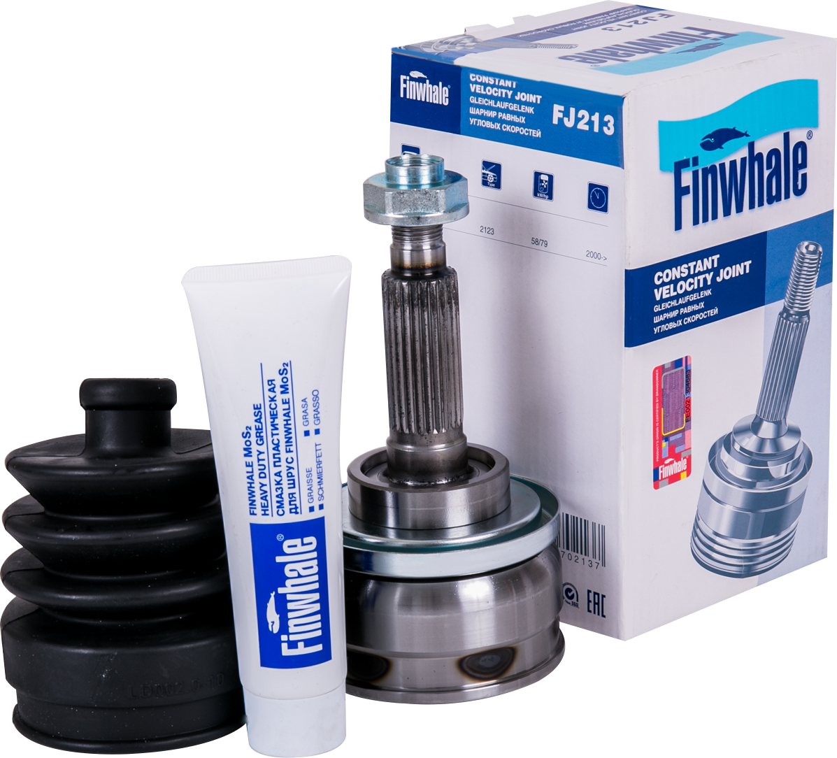 Шрус наружный (граната) Finwhale. Артикул FJ213