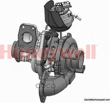 Турбина (турбокомпрессор) Garrett Original Spare part для Peugeot Partner Tepee 2010-2017. Артикул 806291-5001S
