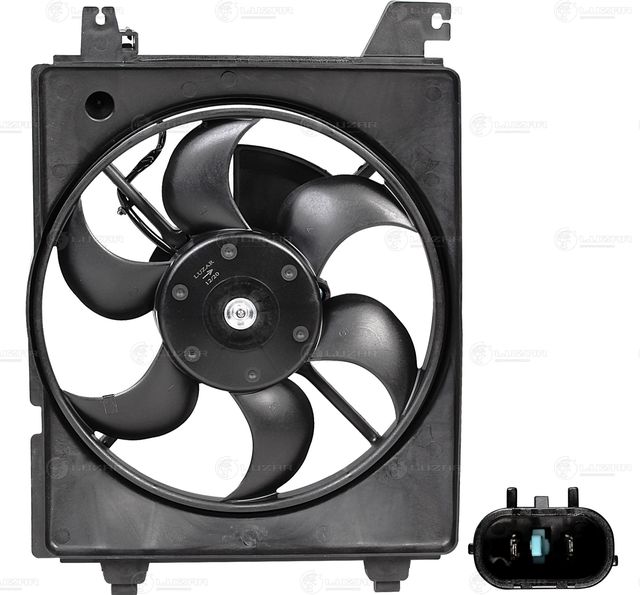 Вентилятор кондиционера Luzar для Hyundai Elantra III (XD) 2000-2006. Артикул LFAC 0803