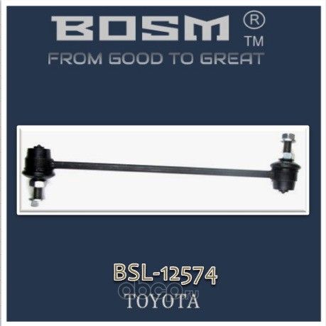 СТОЙКА СТАБИЛИЗАТОРА ПЕРЕДНЯЯ ПРАВ=ЛЕВ BOSM BSL-1-2574 TOYOTA 48820-42020 Bosm. Артикул BSL12574