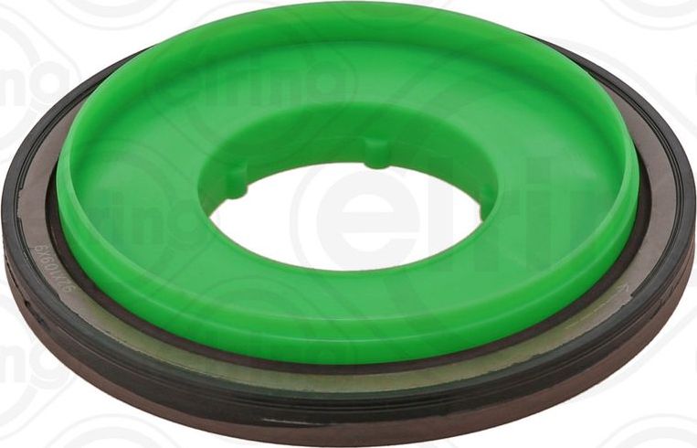 Сальник коленвала Elring (PTFE (политетрафлуороетилен)/ACM (полиакрил-каучук)). Артикул 654.250