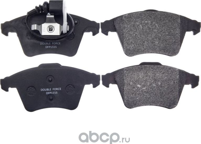 Колодки тормозные дисковые (Double Force). Артикул DFP1555