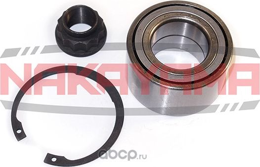 Подшипник передней ступицы колеса, комплект TOYOTA YARIS 99-, ECHO 99-, YARIS VE (Nakayama). Артикул M1057NY
