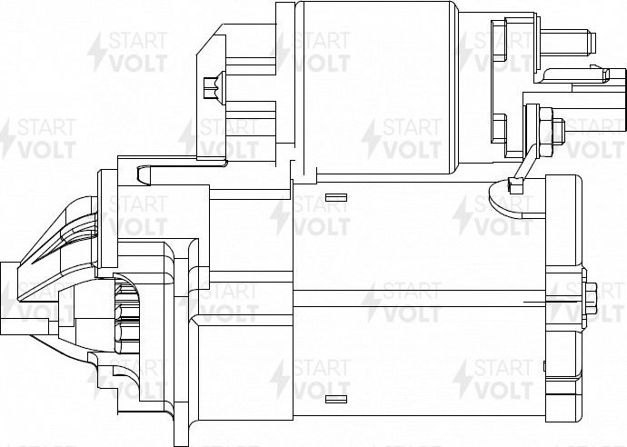 Стартер StartVOLT. Артикул LSt 2720