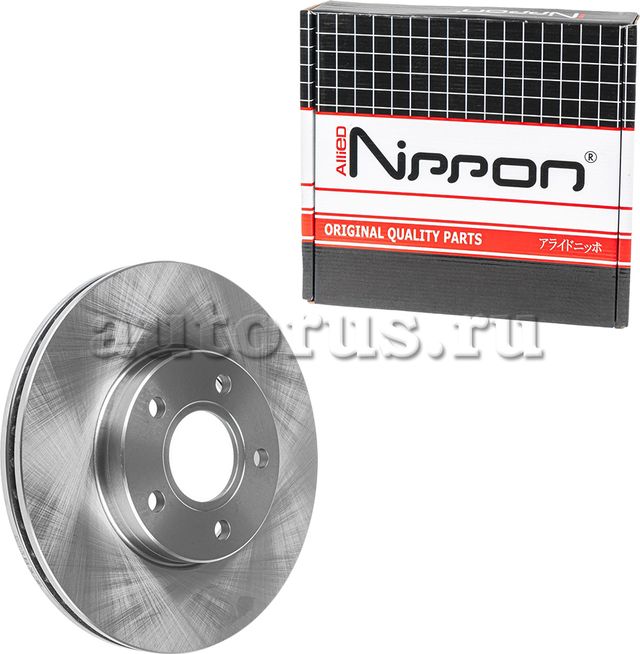 Диск тормозной | перед | (Allied Nippon). Артикул ADC1912V