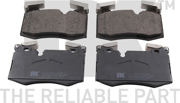 Тормозные колодки NK передние для MINI Cabrio II (R57) 2008-2015. Артикул 221569