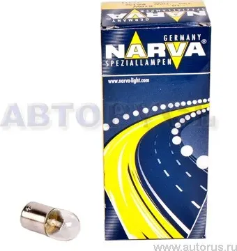 Лампа 12V R10W 10W NARVA Standard 1 шт. картон 17311. Артикул 17311
