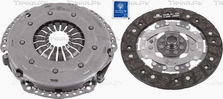 Сцепление (комплект) SACHS XTend для Peugeot 508 I 2010-2018. Артикул 3000 970 146