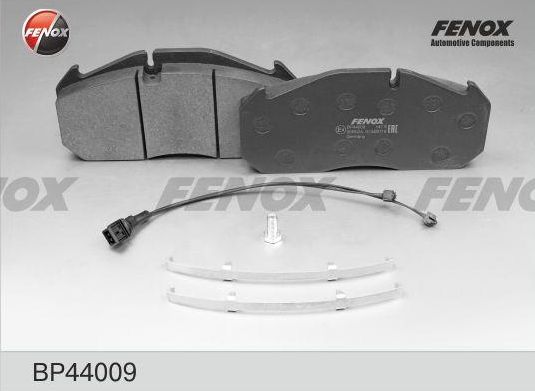 Тормозные колодки Fenox передние/задние для MAN M2000 1995-2005. Артикул BP44009