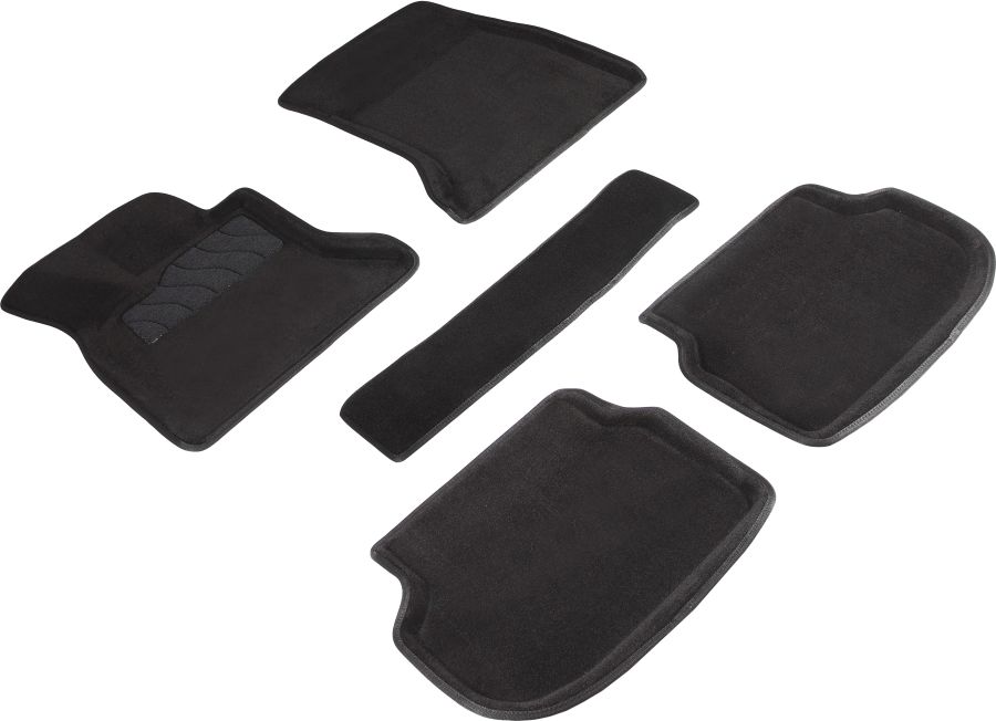 Коврики Seintex 3D ворсовые для салона BMW 5 F10 RWD 2010-2013. Артикул 86312