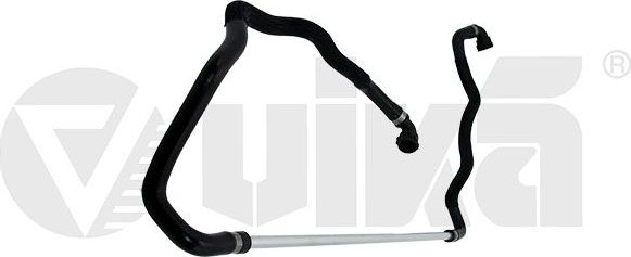 Патрубок радиатора (системы охлаждения) Vika (резина). Артикул 11267801