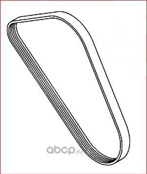 Приводной ремень поликлиновой Mitsubishi. Артикул MD375935