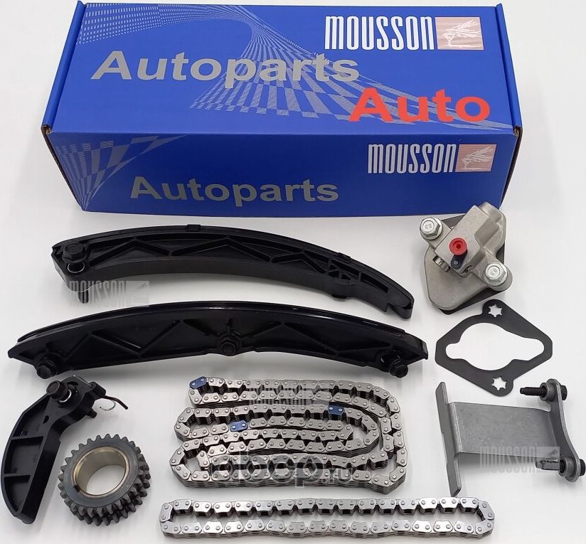 Комплект цепи ГРМ GM 1,0L B10XE B10XFT B10XFL ( звезда ) (Mousson). Артикул STKB10XEG