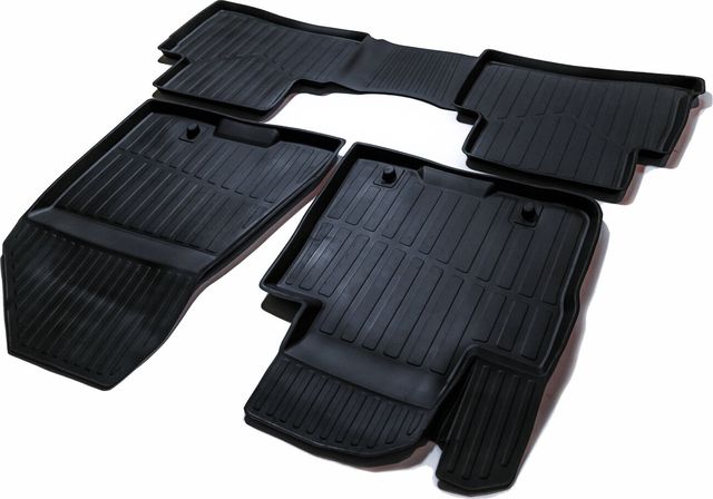 Коврик SRTK 3D PREMIUM для салона Kia Sportage IV 2016-2026 Черный. Артикул PR.KI.SPORT.16G.02073