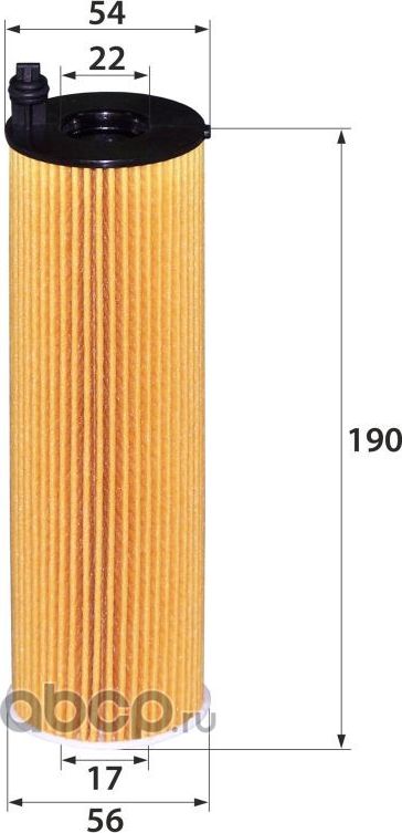 O-1002E OEM 654 184 00 25 (масляная вставка) (RB-Exide). Артикул O1002E