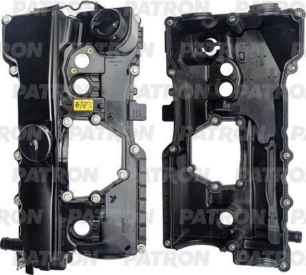 Клапанная крышка Patron для BMW 1 I (E82/E88) 2008-2013. Артикул P17-0018
