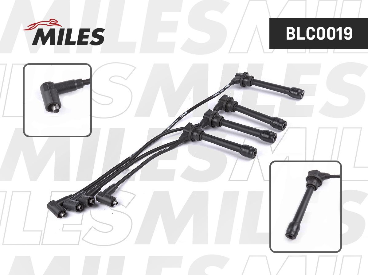 Высоковольтные провода (провода зажигания) (комплект) Miles. Артикул BLC0019