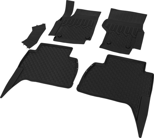 Коврики Rival для салона литьевые Volkswagen Amarok пикап (кроме прорезиненного пола) 2010-2019. Артикул 65807001