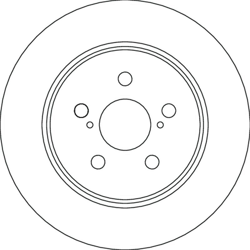 Тормозной диск TRW. Артикул DF6828