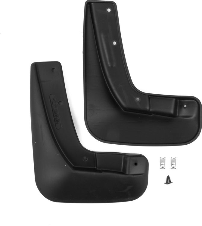 Брызговики Frosch (в пакете) передняя пара для Chery Tiggo 2 2016-2020. Артикул NLF.63.21.F13