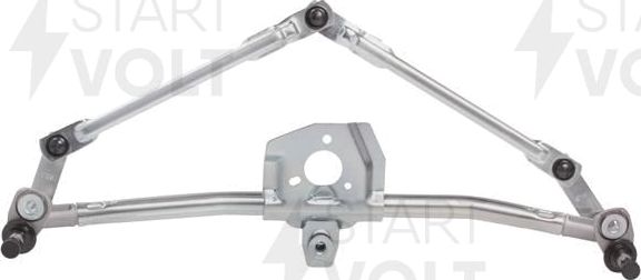 Трапеция стеклоочистителя (дворника) StartVOLT для Audi A4 II (B6) 2000-2004. Артикул VWA 1805