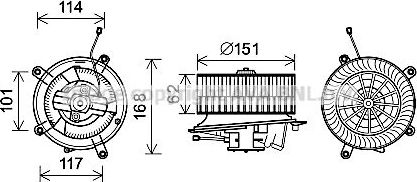 Осушитель кондиционера AVA. Артикул FDD389