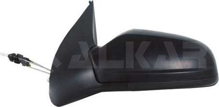 Зеркало боковое Alkar правое для Opel Astra H 2004-2009. Артикул 6138438