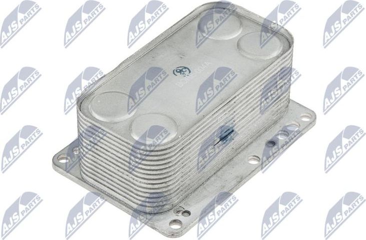 Радиатор масляный (маслоохладитель) для двигателя NTY (алюминий). Артикул CCL-RE-004A