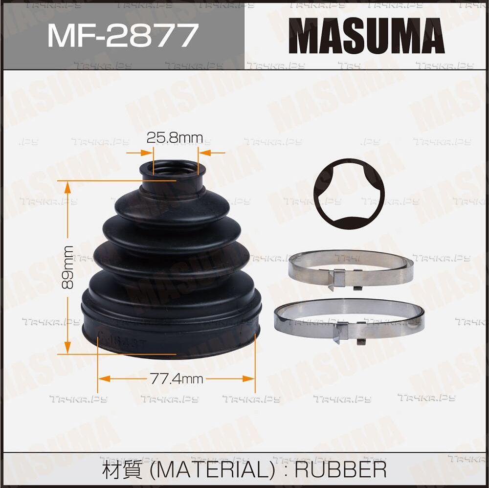 Пыльник шруса (комплект) Masuma. Артикул MF-2877
