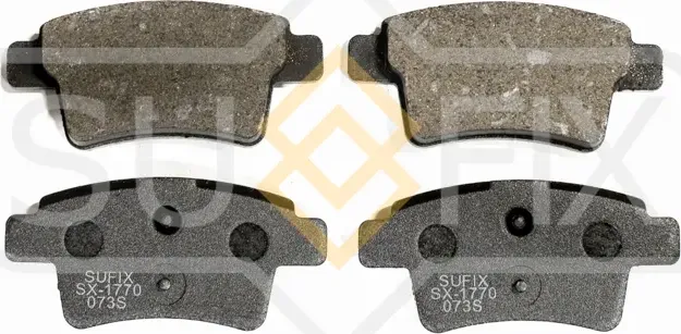 Колодки тормозные задние (Sufix). Артикул SX1770