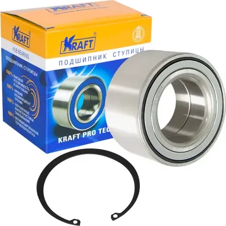 Подшипник ступицы HYUN/KIA ACCENT/SOLARIS/RIO 10- перед. D=70мм (Kraft). Артикул KT100869