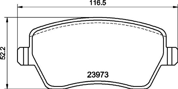Тормозные колодки Don. Артикул PCP1016
