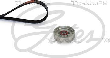 Приводной ремень поликлиновой с роликами (комплект) Gates Micro-V® Kit. Артикул K066PK1113