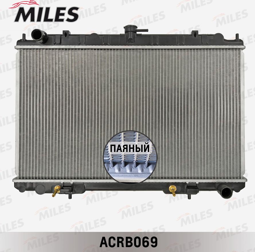 Радиатор охлаждения двигателя Miles (алюминий). Артикул ACRB069