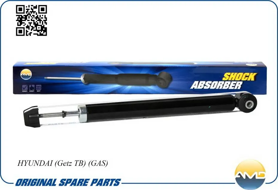 Амортизатор газовый задний Hyundai Getz 2002 (AMD). Артикул AMDSA139