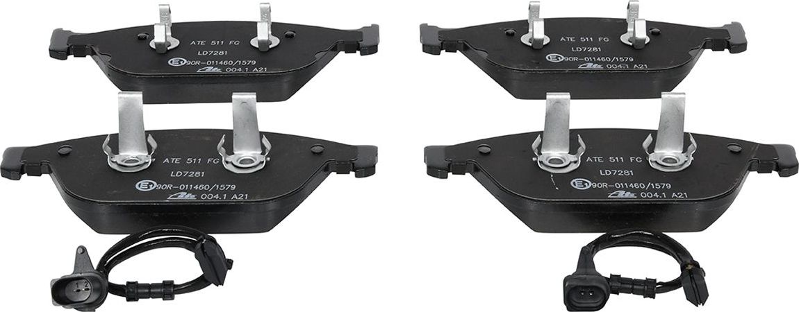 Тормозные колодки ATE Ceramic. Артикул 13.0470-7281.2