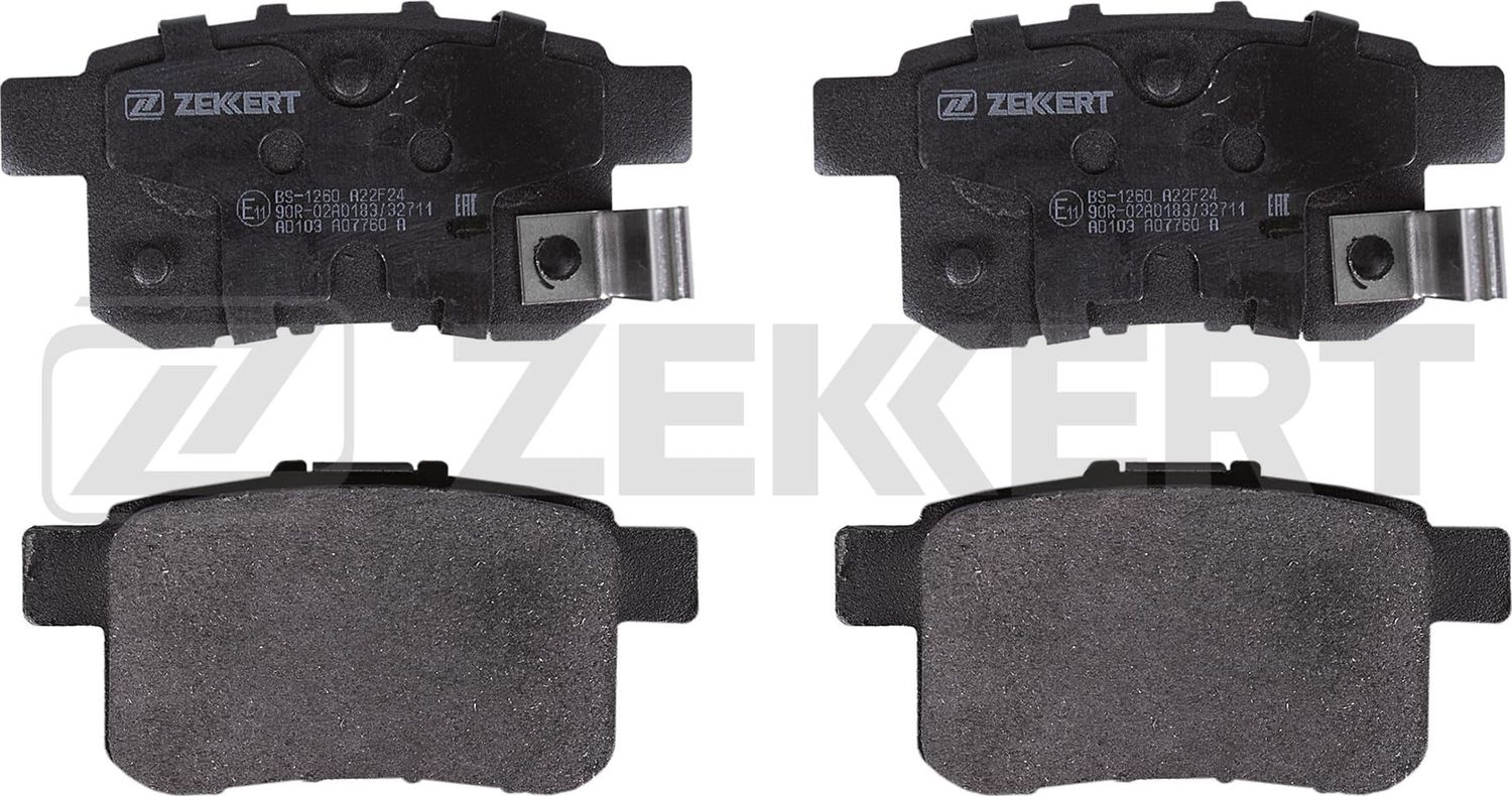 Тормозные колодки Zekkert. Артикул BS-1260