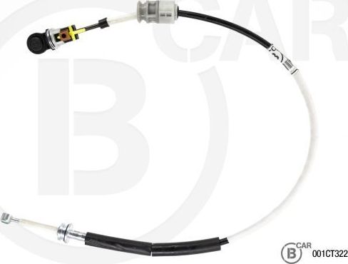 Трос переключения передач КПП B CAR. Артикул 001CT322