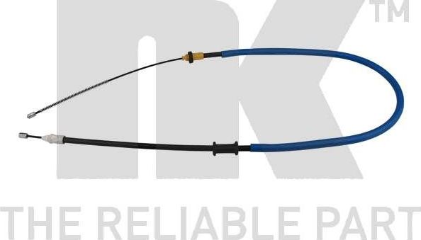 Трос ручника (тросик ручного тормоза) NK. Артикул 903990