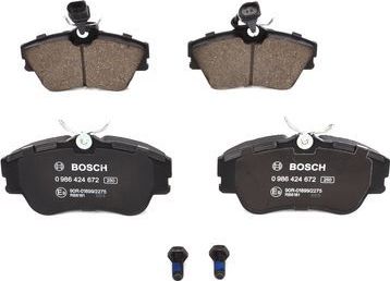 Тормозные колодки Bosch. Артикул 0 986 424 672