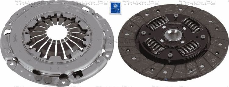 Сцепление (комплект) SACHS для Chevrolet Nubira 2005-2011. Артикул 3000 951 407