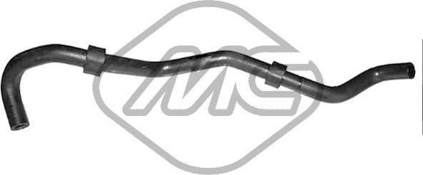 Патрубок радиатора (системы охлаждения) Metalcaucho. Артикул 98648