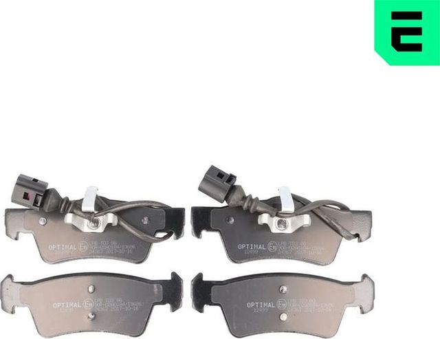 Тормозные колодки Optimal. Артикул 12499